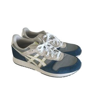 Asics Blue and Gray Sneakers
